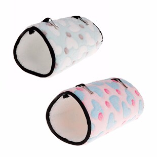 Pet Tunnel Small Pets Sleeping Bed Toys Swing Hanging Cage F