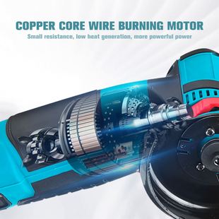 Mini Cordless Angle Grinder Brushless Cutter 12V Small Polis