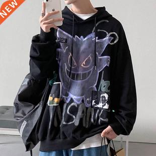 Autumn Winter New Devil Hoodie Men Fashion Casual Hoodies Lo