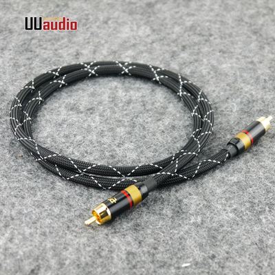 UU06 Hifi Male to Male 75 Ohms Canare Digital Coaxial RCA A