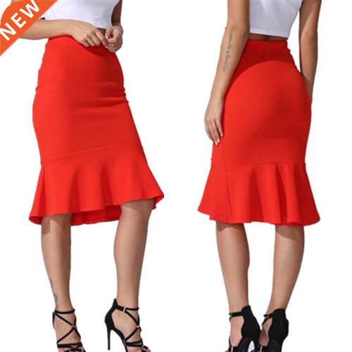 2022 New Skirts Hot Sale Women's Spring Autumn Elastic H