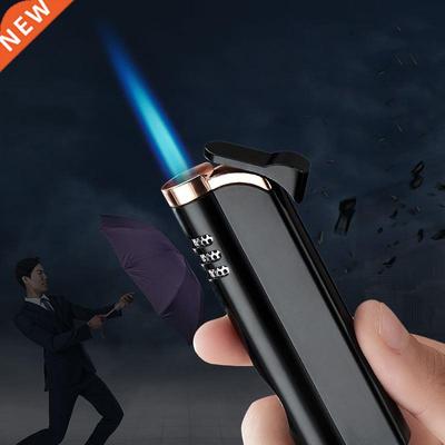 Torch Turbne Lghter Jet Blue Fre Cgar gas Lghter Cgare
