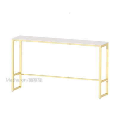 Nordic marble bar table and chair combination wrought iron w