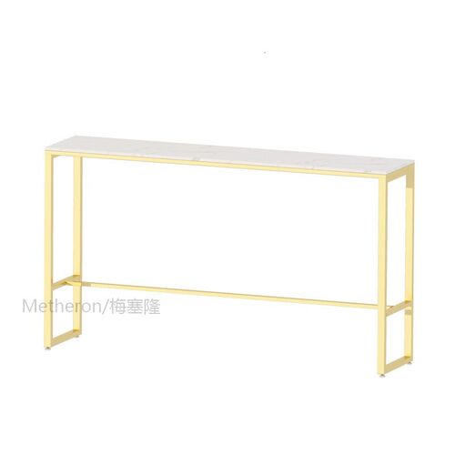 Nordic marble bar table and chair combination wrought iron w