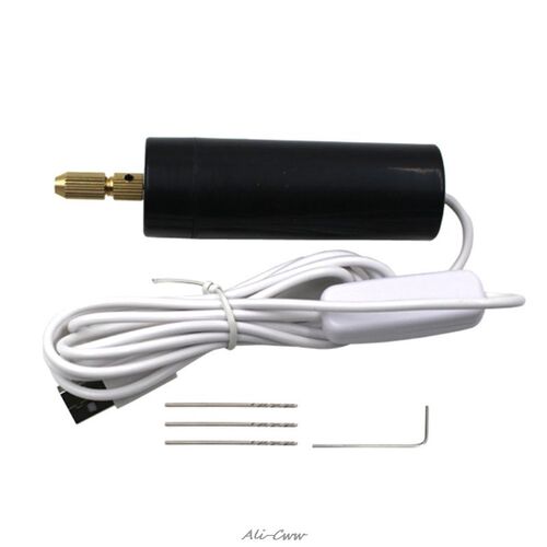 Portable Mini Electric Hand Drill Micro USB Small Drill Chuc