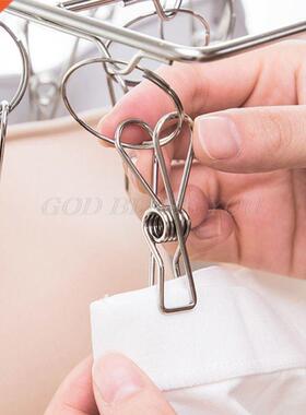 36 Clps Stanless Steel Wndproof Clothespn Laundry Hanger
