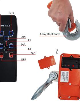 Crane Scale 1000KG 1Ton 2000lb OCS-S1 Digital balance LCD Hi