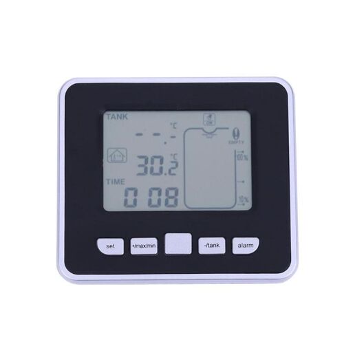0.5M-15M  Tank Liquid Level Meter with Temperature Sensor Wa