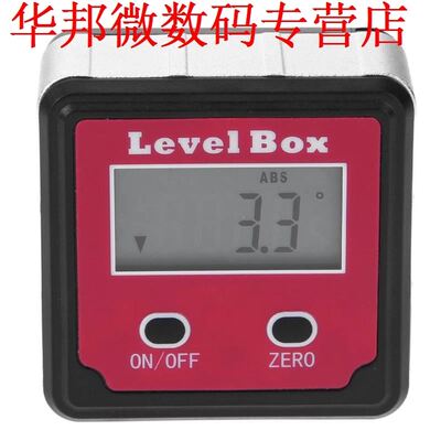 Goniometer Niveau Meting 2 Knoppen Doos Inclinometer Meten