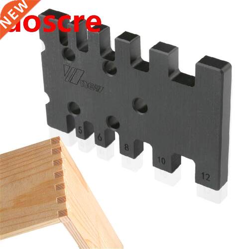 High Precision Tenon Card Gauge Metric and Imperial Scale Ca