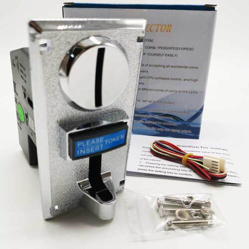 616 Multi Coin Acceptor Electronic Roll Down Coin Acceptor S
