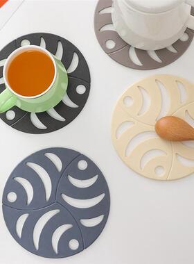 Hollow Fish Non-slip Table Mat Placemat Pad Heat Resistant B