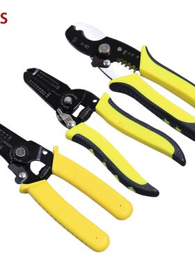 3Pcs/Set Hand tool Crimping Pliers 9Types Of Jaws Suitable F