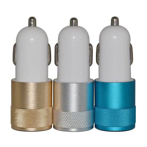 10PCS a lot High quality 2-Port USB Universal Car Charger Fo