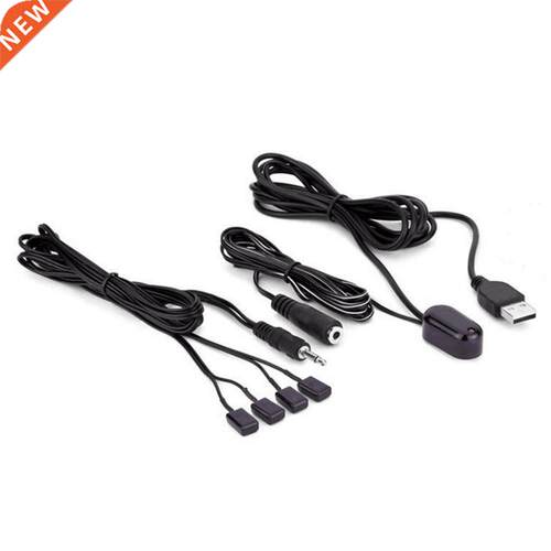 IR Extender 1Receiver 4Emitters Repeater System Remote Contr