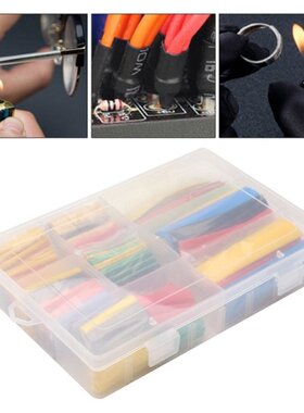 28xHeat Shrink Tube Kit Wire Shrink Wrap for Wires Repair S