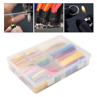 28xHeat Shrink Tube Kit Wire Shrink Wrap for Wires Repair S