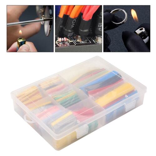 28xHeat Shrink Tube Kit Wire Shrink Wrap for Wires Repair S