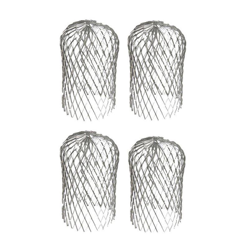4pcs gutter guard 3 inch expand aluminum filter strainer sto