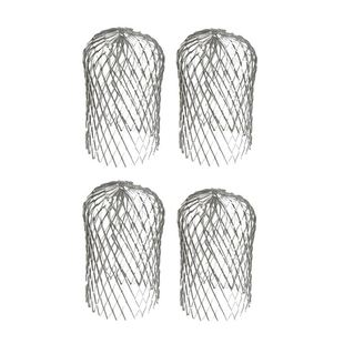 4Pcs Gutter Guard 3 Inch Expand Aluminum Filter Strainer Sto