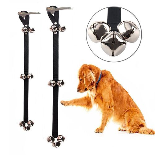 Pet Doorbell Rope Safe Dog Handle Alarm Door Bells Lanyard H