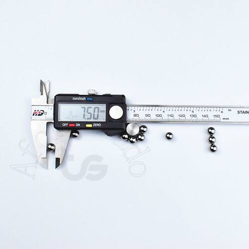7.5MM 0.2952756(inch) 10pieces Chrome Steel bearing ball Di