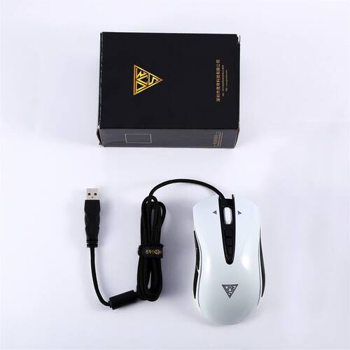 Ergonomic Optical Fire Key Professional USB Wired Gaming Mou