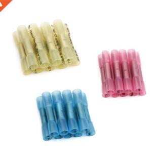 20Pcs nsulated Heat Shrnk Butt Termnals Electrcal Splce