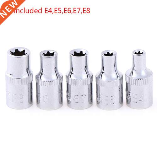 One Or 5pcs E-Socket Sockets 1/4 Inch(6.mm)//8