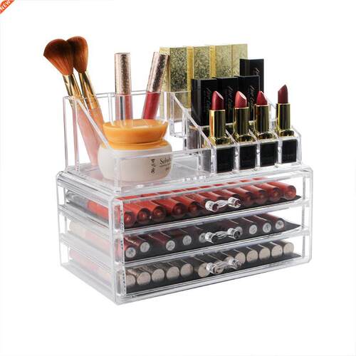Acrylic Multiction Makeup Organizer Clear Jewelry Storage