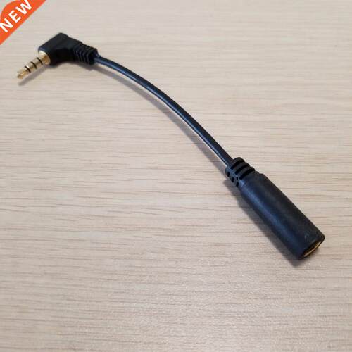90 Degree Elbow 3.5mm 4 Pole Male to Female Audio Data Exten