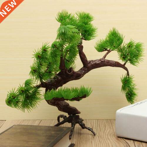 Fish Tank Aquarium Decoration Artificial Welcome Pine Plasti