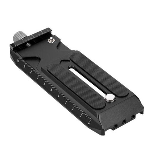 Aluminum Alloy Quick Release Plate with M4,1/4 Screw Holes