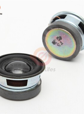 2Pcs 40mm Acoustic Speaker 4Ohm 3W Speaker 36MM External Mag