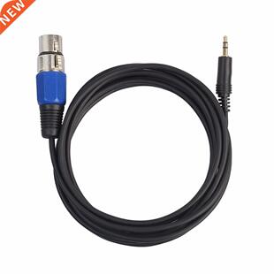 3 Pn XLR Female To Rght Angle 1/8