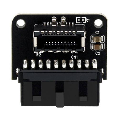 Mainboard USB .0 19P/20P To TYPE-E90 Degree Adapter Chassis