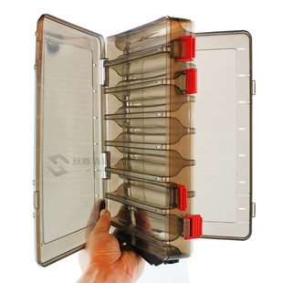 Fishing Tackle Box Bait Lure Hooks Box Bait Storage Case 14