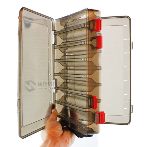 Fishing Tackle Box Bait Lure Hooks Box Bait Storage Case 14