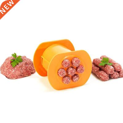 1PC Meat Sausage Hot Dog Maker Plastic Meat Strip Squeezer P