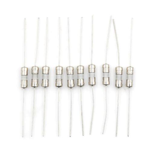 10pcs 3.6*10mm 5A 250V Double Iron Cap Axial SBFuse With Lea