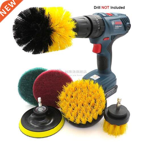 Drill Brush Attacht Set Scrubber Brush Scouring and Scrub