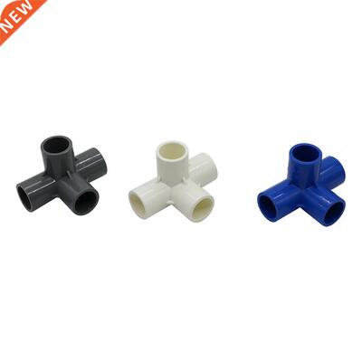 20mm Three-dimensional 4-way Connector Cross PVC Tube Adapte