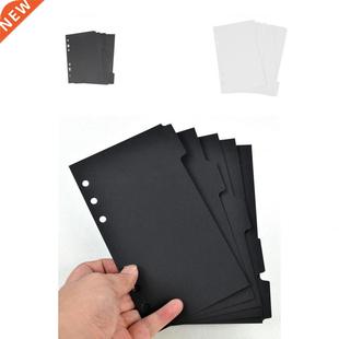 Lightweight 5Pcs Useful Book Notes Subject Dividers A6/A5/B5