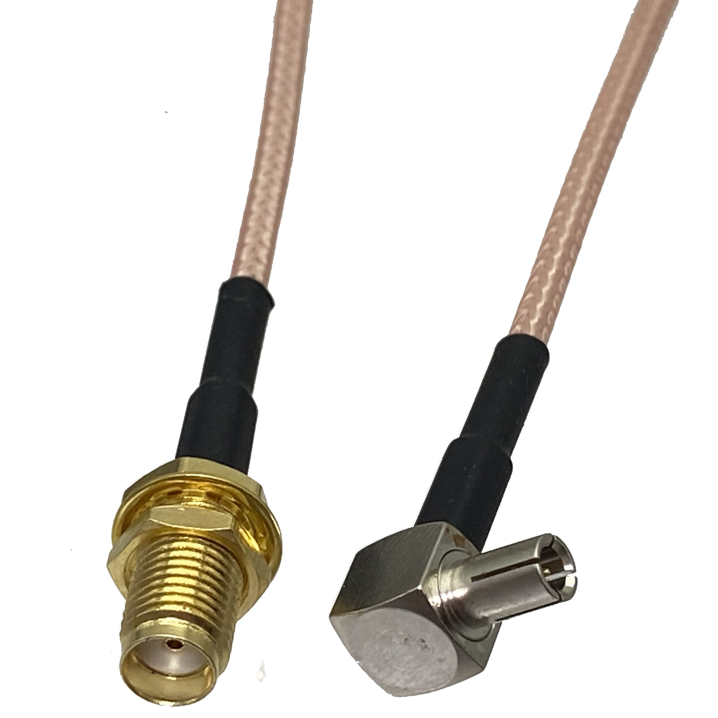 RG316 Cable SMA Female Buklhead Jack to TS9 Male Plug Rig