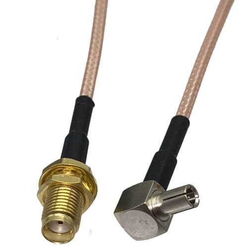 RG316 Cable SMA Female Buklhead Jack to TS9 Male Plug Rig