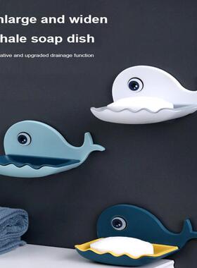 Soap Rack No Drilling Wall Mounted Drain Non Perforated Doub