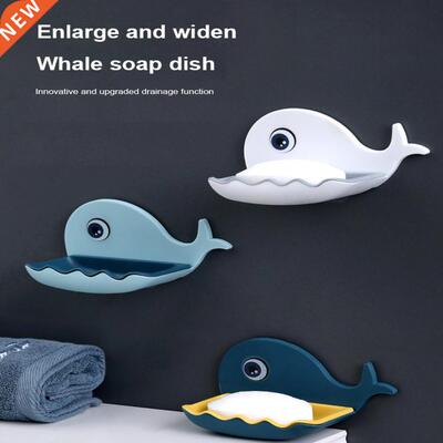 Soap Rack No Drilling Wall Mounted Drain Non Perforated Doub