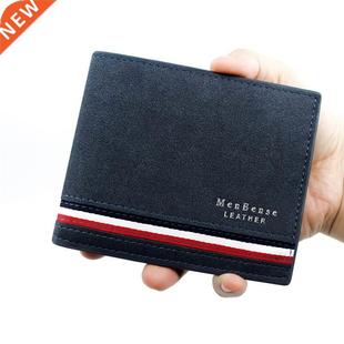 Fashion Leather Wallet Men Luxury Slim Coin Purse Business F