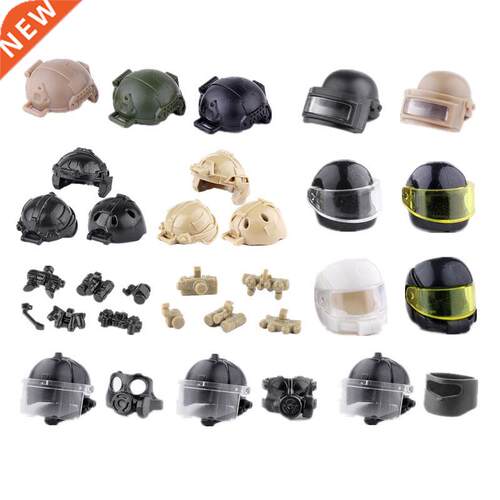 Modern Military Tactical Helmet Building Blocks Figures Nigh
