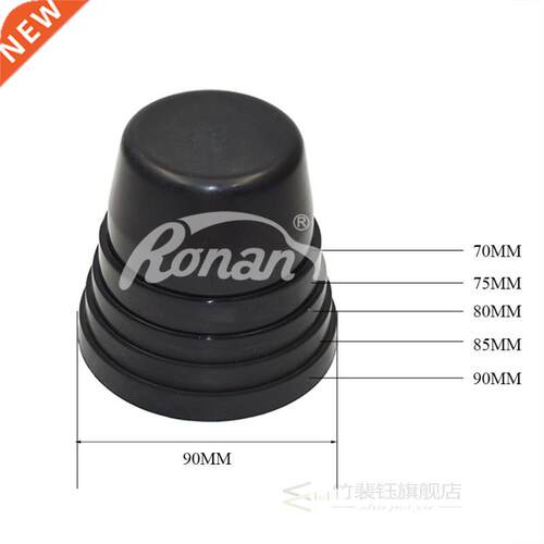 2pcs Rubber Cap Retrofit Tuning Car Universal Dust Cover 70
